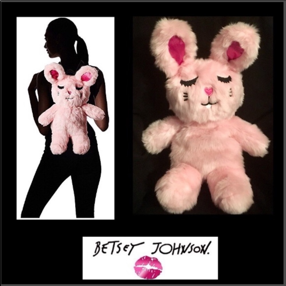 Betsey Johnson Bunny Back Pack - Picture 3 of 9